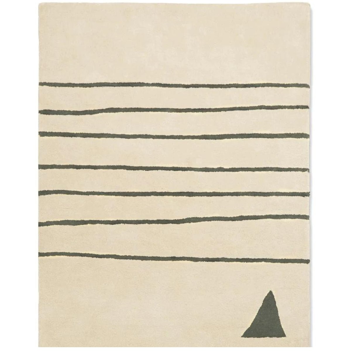 BLEUU - STUDIO - Tapis Enfant Marin Kaki 100 x 130 Cm