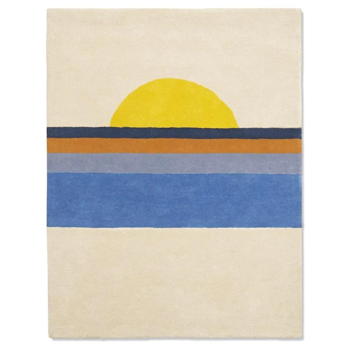 BLEUU - STUDIO - Tapis Enfant Sunset Bleu 120 x 170 Cm