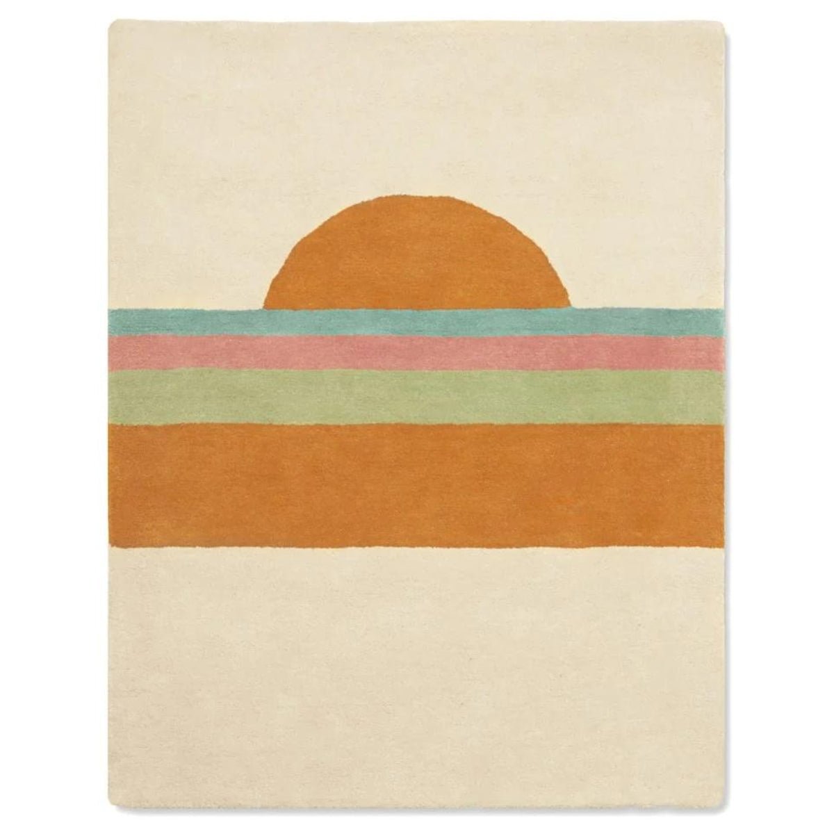BLEUU - STUDIO - Tapis Enfant Sunset Orange 120 x 170 Cm