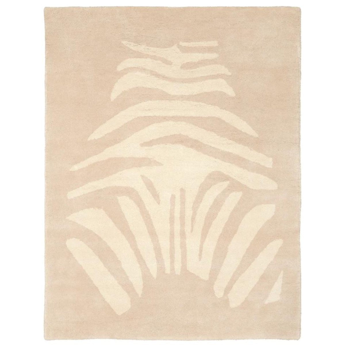 BLEUU - STUDIO - Tapis Enfant Zebre Beige 120 x 170 Cm