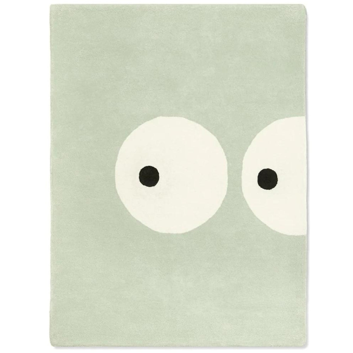 BLEUU - STUDIO - Tapis Enfant Zoeils Vert Pâle 120 x 170 Cm