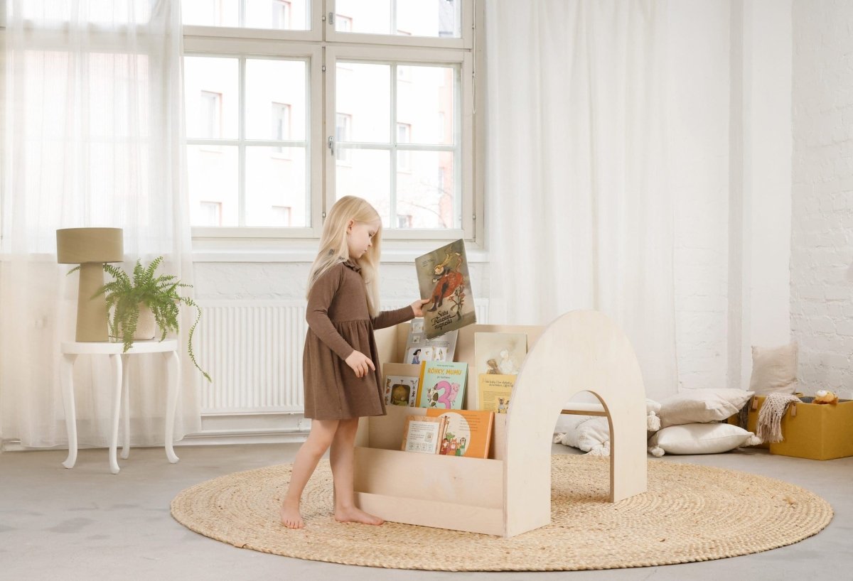FITWOOD - Bibliothèque Montessori KUMPU - Blanc