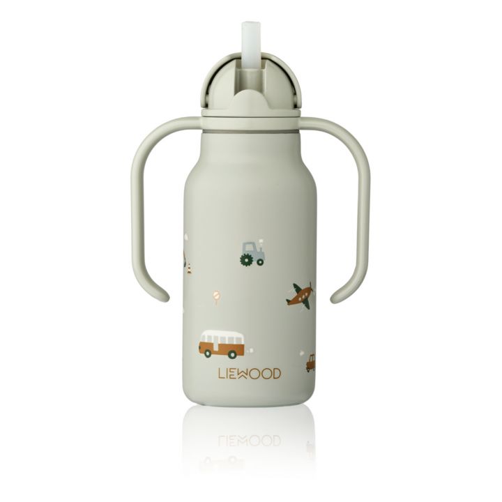 LIEWOOD - Gourde En Acier Inox Kimmie 250 Ml - Véhicules/Dove Blue Mix