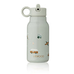 LIEWOOD - Gourde En Acier Inoxydable Falk 250 Ml - Véhicules/dove Blue Mix