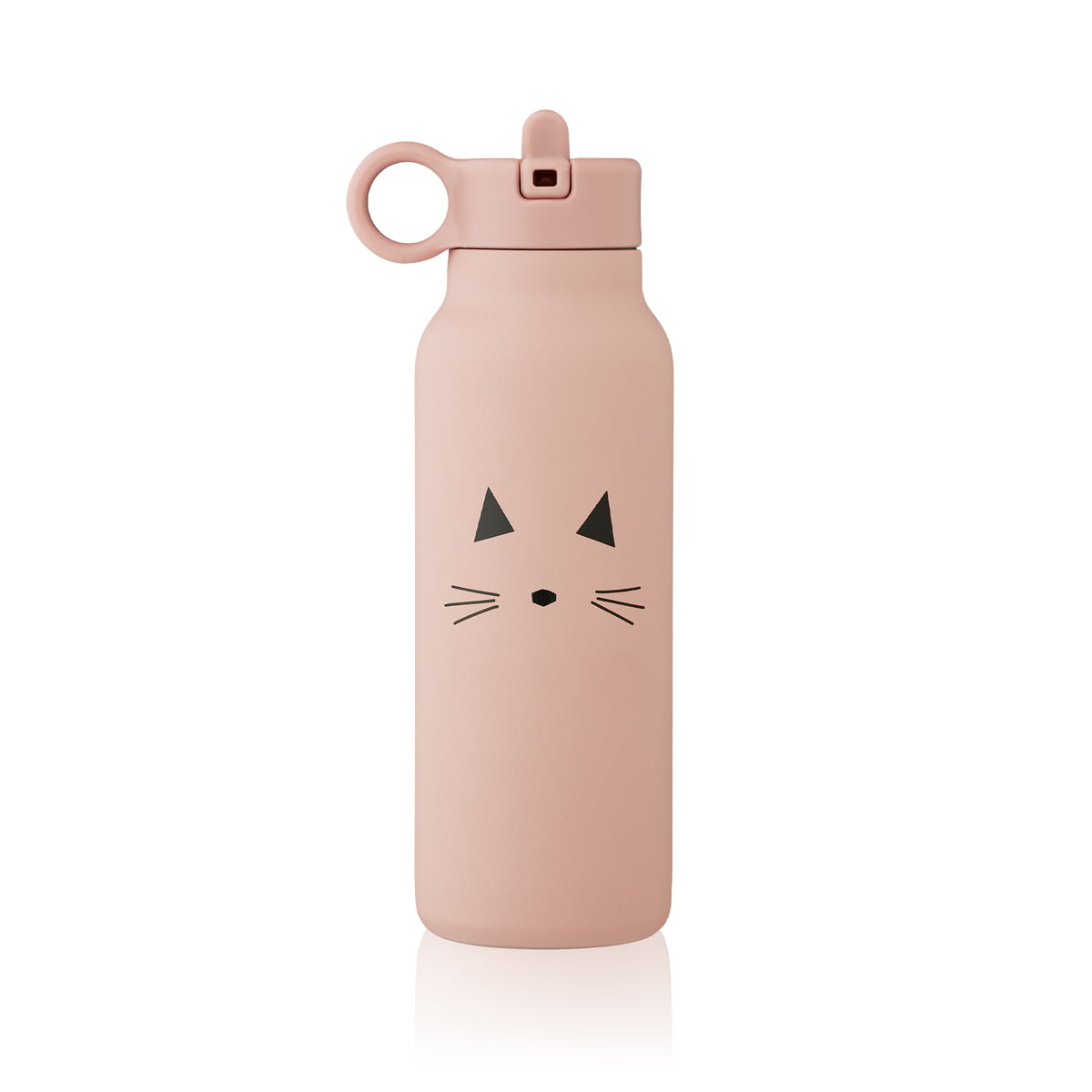 LIEWOOD - Gourde En Acier Inoxydable Falk 350 Ml - Cat Rose