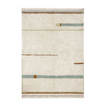 LORENA CANALS - Tapis Lavable Lanes Vintage Blue 90 X 130 Cm