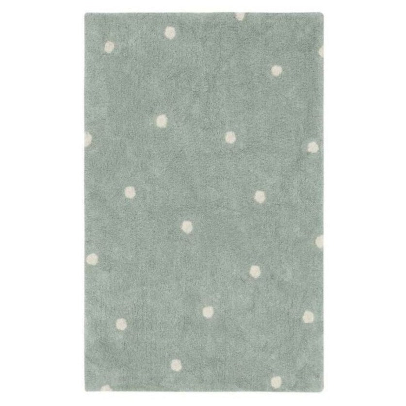 LORENA CANALS - Tapis Lavable Mini Dot Blue Sage