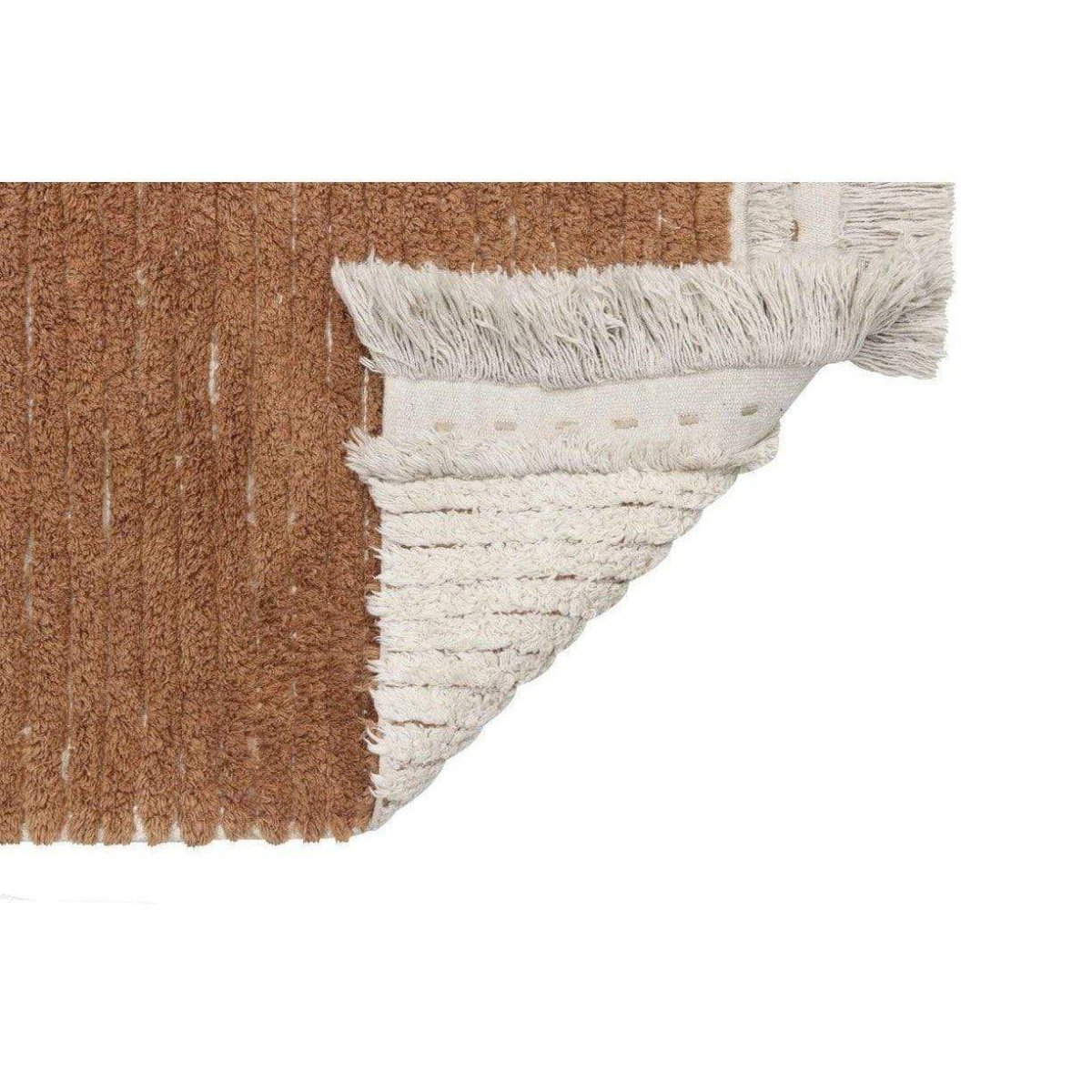 LORENA CANALS - Tapis Lavable Reversible Duetto Toffee 170 X 240 cm
