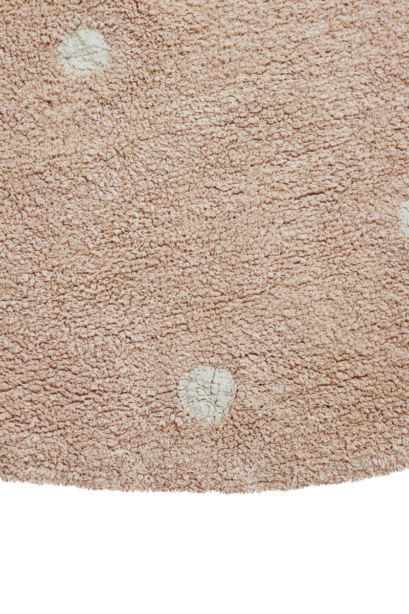 LORENA CANALS - Tapis Lavable Rond Dot Rose