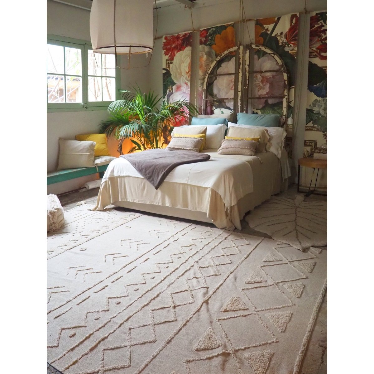 LORENA CANALS - Tapis Lavable Tribu Natural 170 X 240 cm