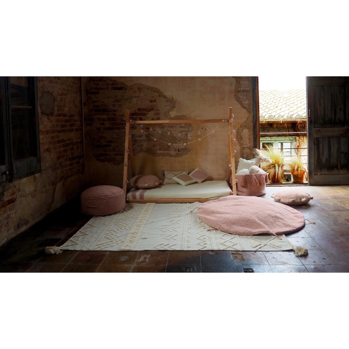 LORENA CANALS - Tapis Lavable Tribu Natural 200 X 300 cm