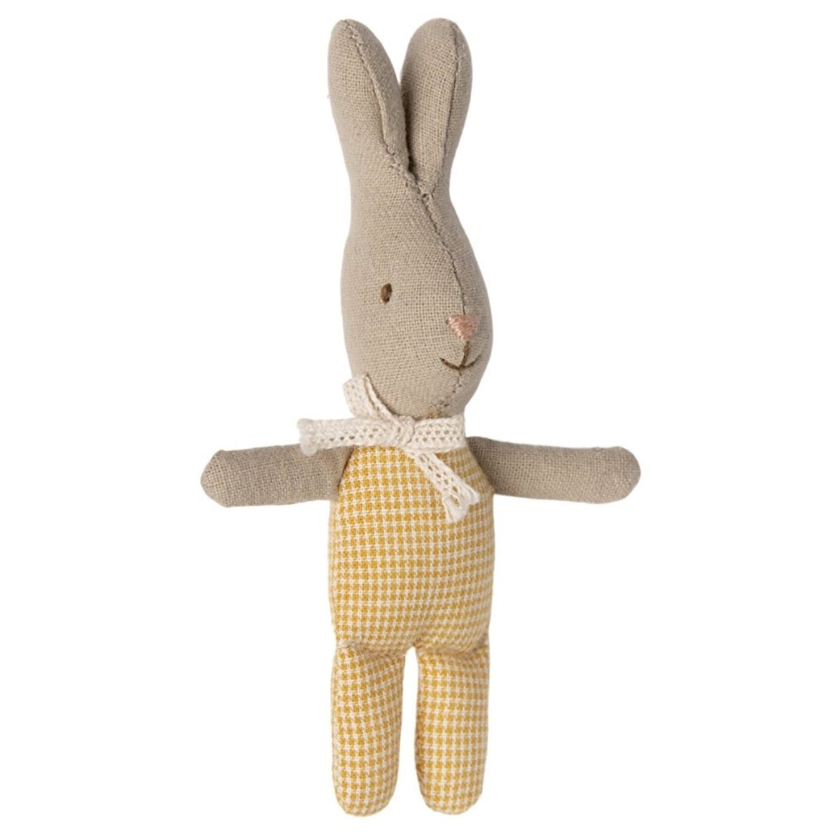 MAILEG - Lapin Maileg, My - Jaune À Carreaux