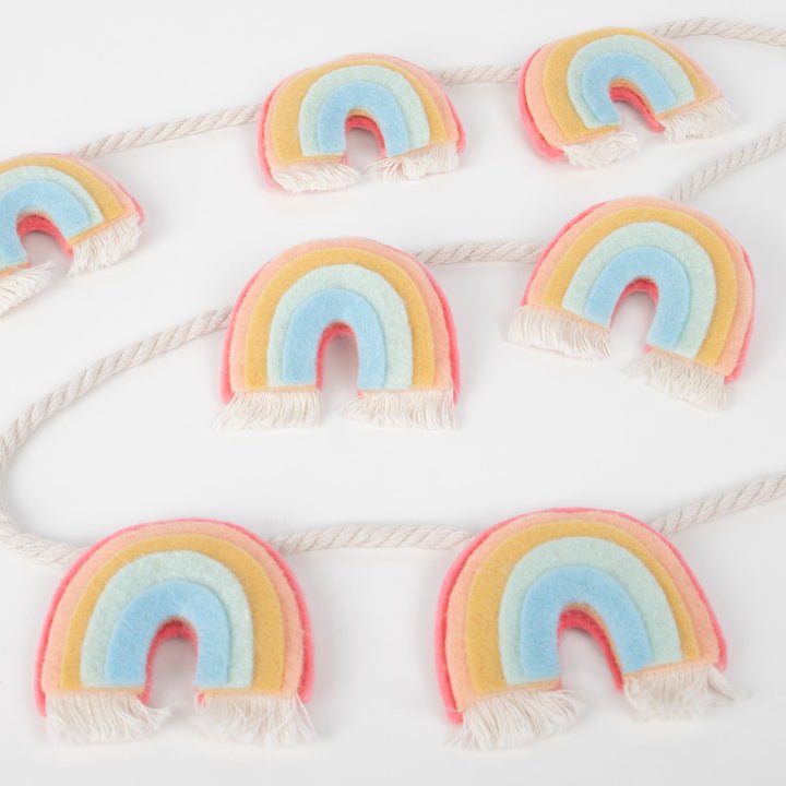 MERI MERI - Guirlande Arc - en - ciel En Feutre (1,80m)