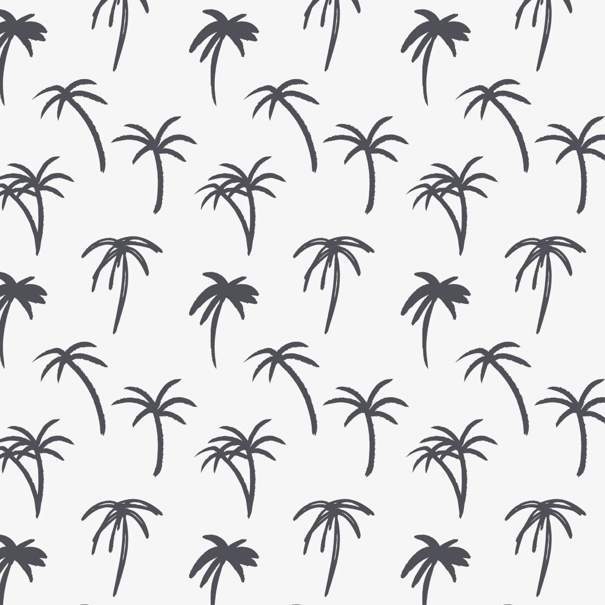MUNKS & ME - Papier Peint Chambre Enfant à Motif Répété - De Palmier Tropical | Marine