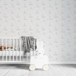 MUNKS & ME - Papier Peint Chambre Enfant à Motif Répété - Des Voiliers