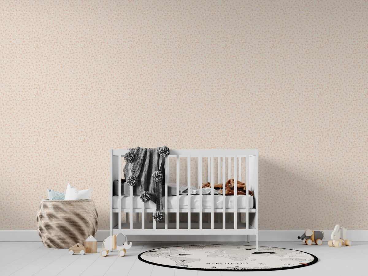 MUNKS & ME - Papier Peint Chambre Enfant à Motif Répété - Esmes - Argile