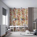MUNKS & ME - Papier Peint Chambre Enfant à Motif Répété - Floral Blairs