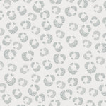 MUNKS & ME - Papier Peint Chambre Enfant à Motif Répété - Hallie Leopard - Bleu Clair