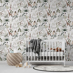 MUNKS & ME - Papier Peint Chambre Enfant à Motif Répété - Jungle Dreams