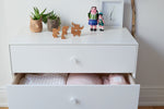 OEUF NYC - Commode Merlin 3 Tiroirs Sparrow - Blanc