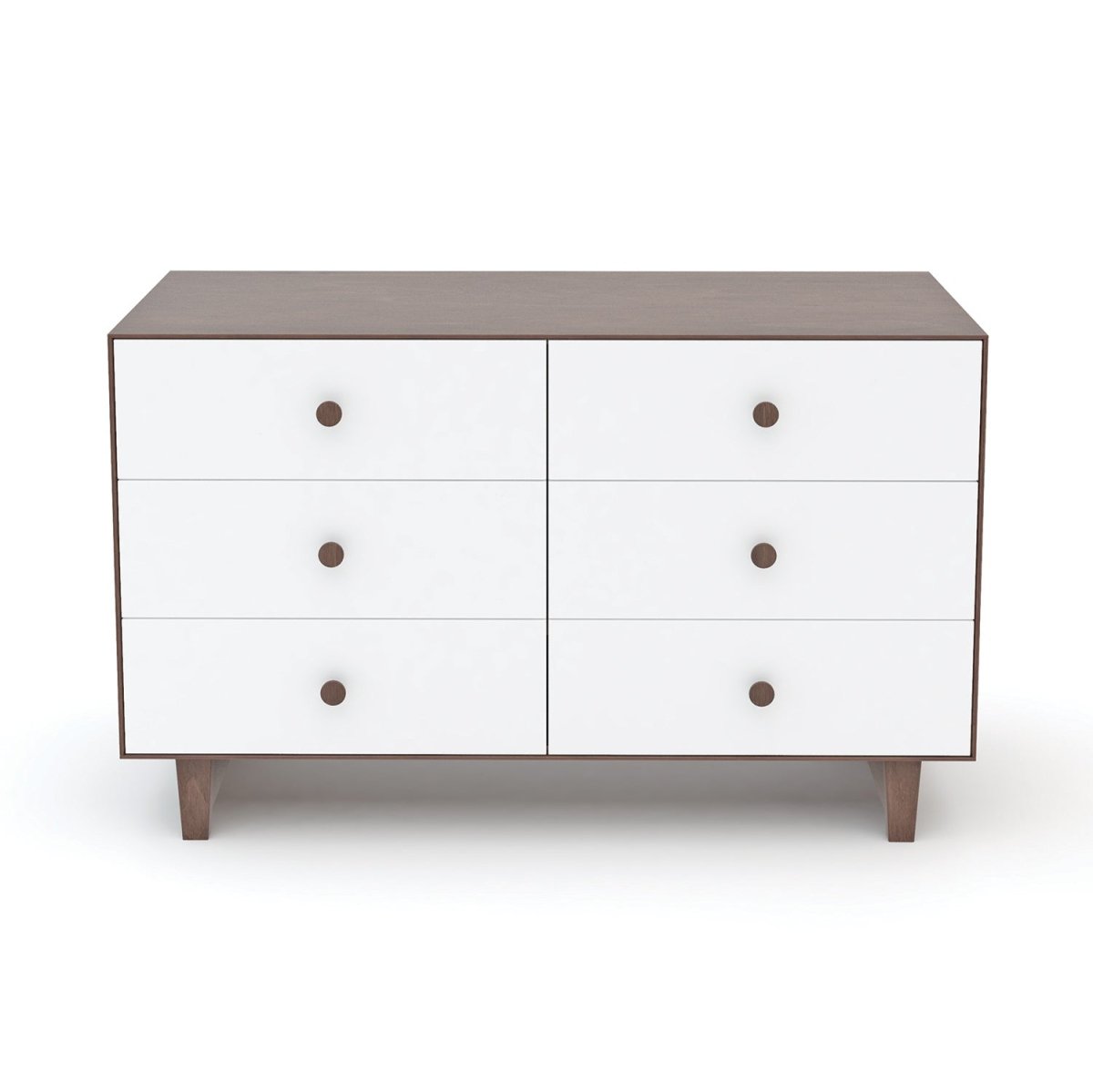 OEUF NYC - Commode Merlin 6 Tiroirs Rhea - Noyer