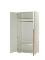 VIPACK - Armoire LONDON 2 Portes Blanc